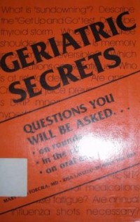 Image of Geriatric Secrets