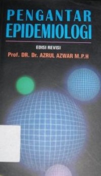Image of Pengantar Epidemiologi