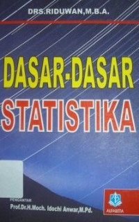 Image of Dasar-dasar Statistika