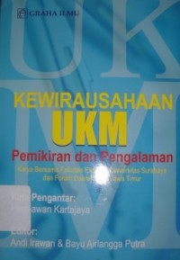 Image of Kewirausahaan UKM : Pemikiran dan Pengalaman
